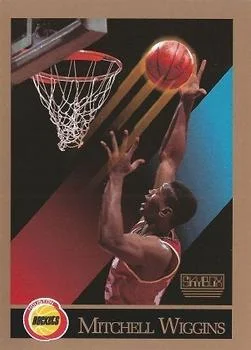 1990-91 SkyBox Mitchell Wiggins ERR #113a card image