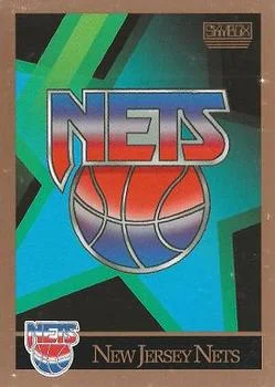 1990-91 SkyBox New Jersey Nets Logo/Checklist #344 card image