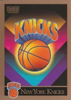 1990-91 SkyBox New York Knicks Logo/Checklist #345 card image