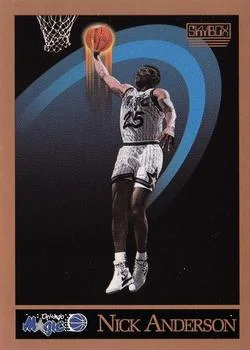 1990-91 SkyBox Nick Anderson #199 card image