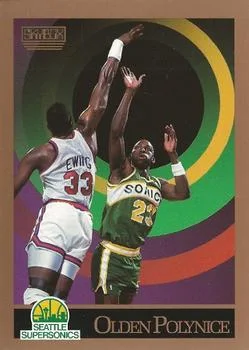 1990-91 SkyBox Olden Polynice #272 card image