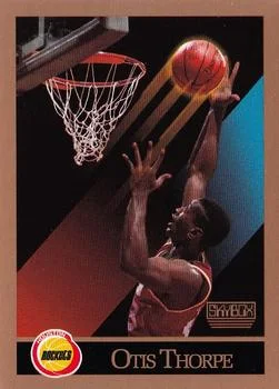 1990-91 SkyBox Otis Thorpe CORCOR: Rebounding #112b card image