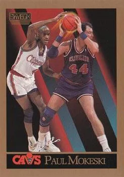 1990-91 SkyBox Paul Mokeski SP #53 card image