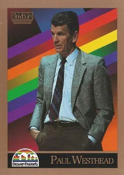 1990-91 SkyBox Paul Westhead Head Coach #307 card image