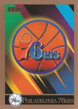 1990-91 SkyBox Philadelphia 76ers Logo/Checklist #347 card image