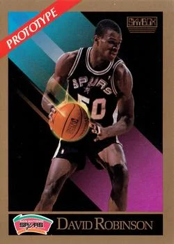 1990-91 SkyBox David Robinson PROTO [Prototypes] Prototypes #259 card image