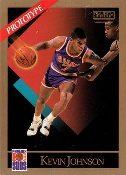 1990-91 SkyBox Kevin Johnson PROTO [Prototypes] Prototypes #224 card image