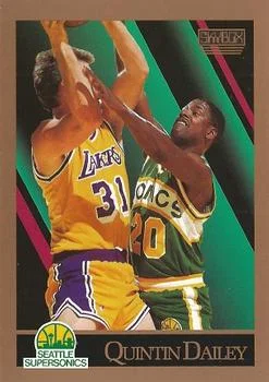 1990-91 SkyBox Quintin Dailey #265 card image