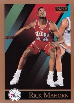 1990-91 SkyBox Rick Mahorn #217 card image