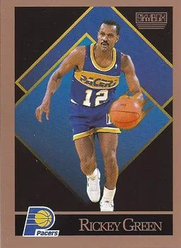 1990-91 SkyBox Rickey Green SP #115 card image