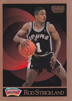 1990-91 SkyBox Rod Strickland #261 card image