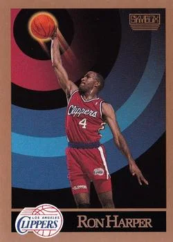 1990-91 SkyBox Ron Harper #128 card image