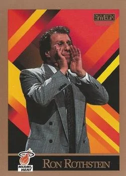 1990-91 SkyBox Ron Rothstein Head Coach #314 card image