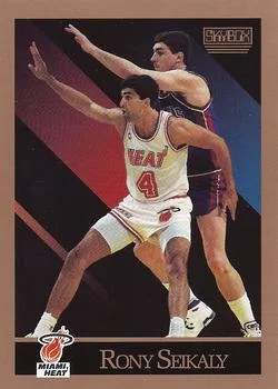 1990-91 SkyBox Rony Seikaly #151 card image