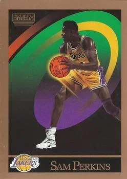 1990-91 SkyBox Sam Perkins #391 card image