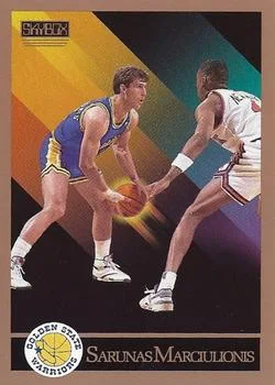 1990-91 SkyBox Sarunas Marciulionis #97 card image