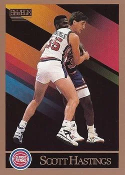 1990-91 SkyBox Scott Hastings #87 card image