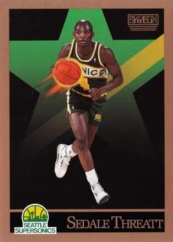 1990-91 SkyBox Sedale Threatt #273 card image