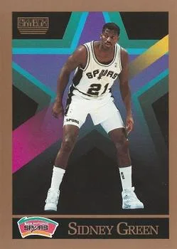 1990-91 SkyBox Sidney Green #413 card image