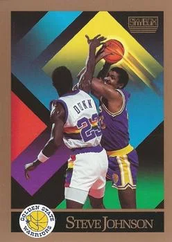 1990-91 SkyBox Steve Johnson #384 card image