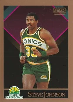 1990-91 SkyBox Steve Johnson SP #267 card image