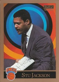 1990-91 SkyBox Stu Jackson Head Coach #318 card image