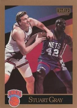 1990-91 SkyBox Stuart Gray #188 card image