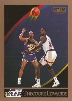 1990-91 SkyBox Theodore Edwards #277 card image