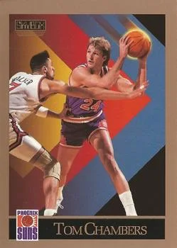 1990-91 SkyBox Tom Chambers #220 card image