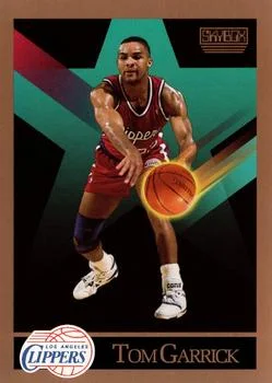 1990-91 SkyBox Tom Garrick #126 card image