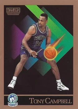 1990-91 SkyBox Tony Campbell #168 card image