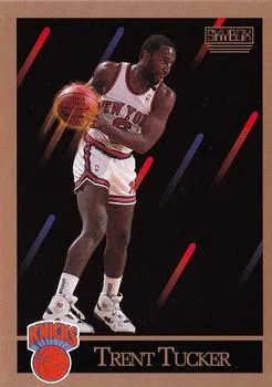 1990-91 SkyBox Trent Tucker #193 card image