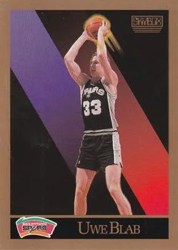 1990-91 SkyBox Uwe Blab SP #253 card image