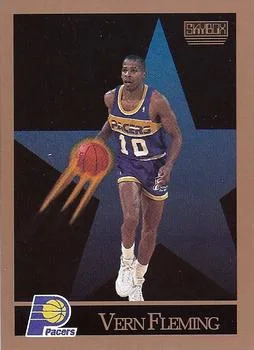 1990-91 SkyBox Vern Fleming #114 card image