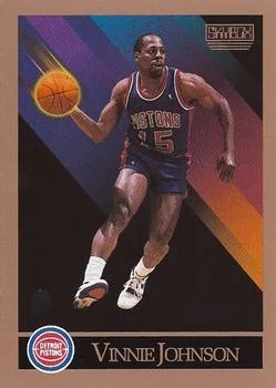 1990-91 SkyBox Vinnie Johnson #89 card image