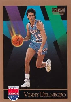 1990-91 SkyBox Vinny Del Negro SP #245 card image