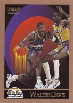 1990-91 SkyBox Walter Davis #73 card image