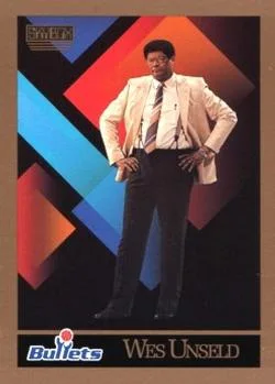 1990-91 SkyBox Wes Unseld Head Coach #327 card image
