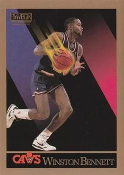 1990-91 SkyBox Winston Bennett #48 card image
