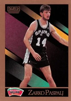1990-91 SkyBox Zarko Paspalj SP #259 card image