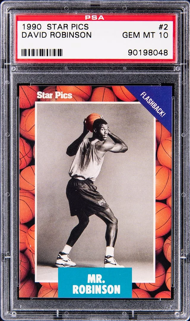 1990-91 Star Pics David Robinson #2 card image