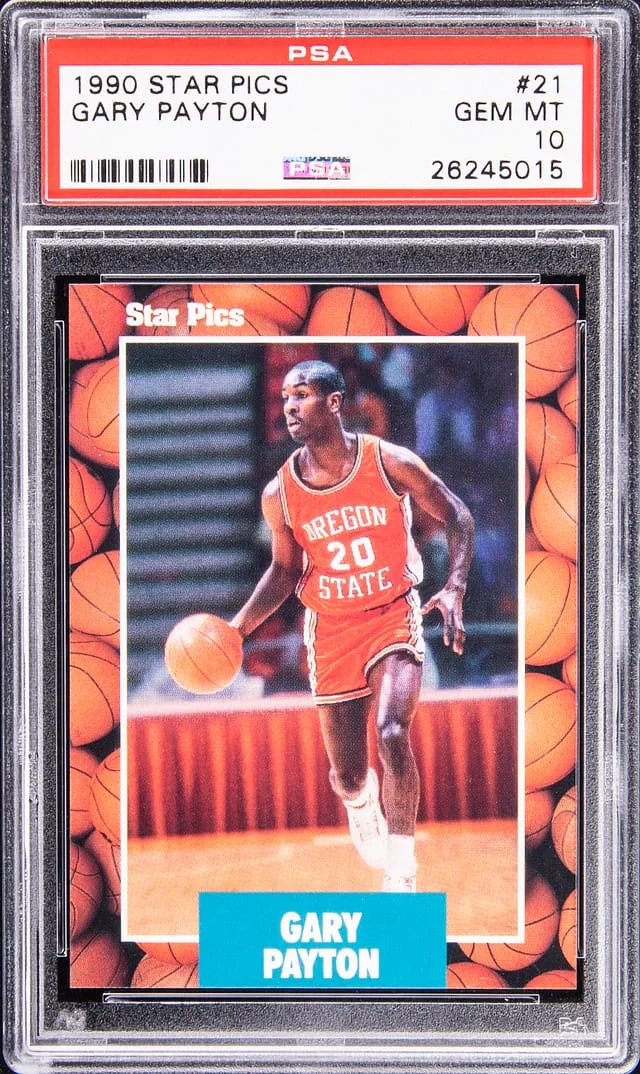 1990-91 Star Pics Gary Payton #21 card image