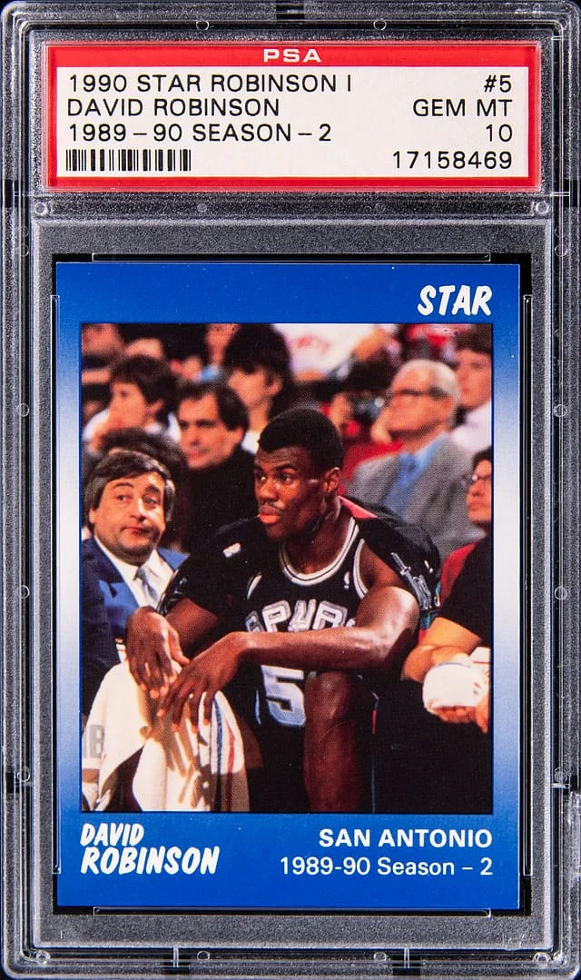 1990-91 Star Robinson I 1989-90 Season 2 David Robinson #5 card image
