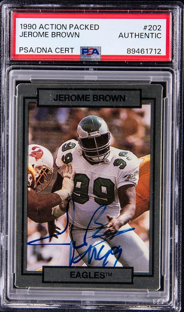 1990 Action Packed Jerome Brown #202 card image