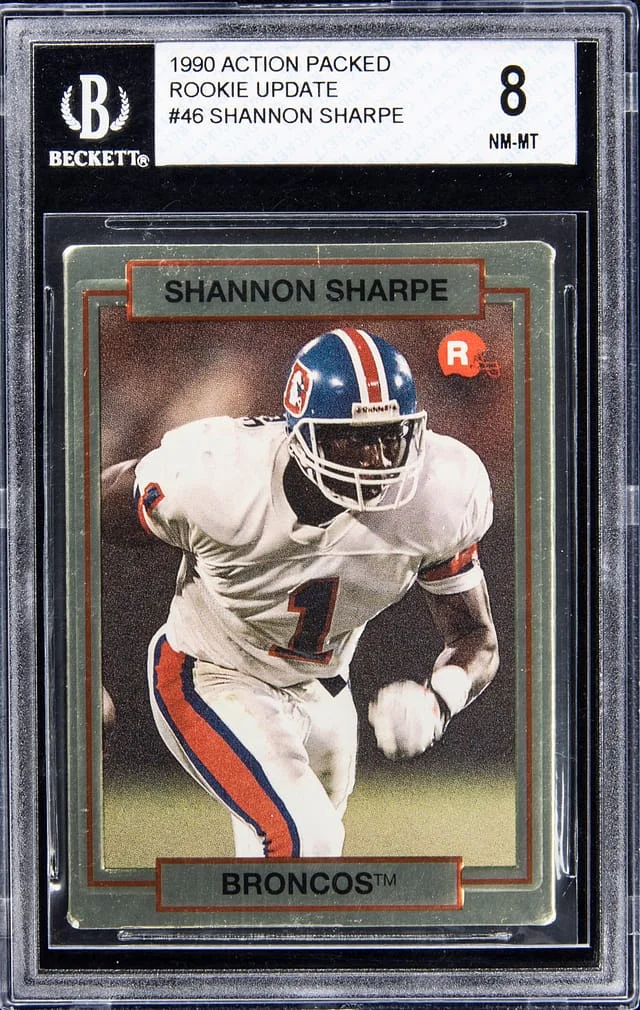 1990 Action Packed Update Shannon Sharpe #46 card image