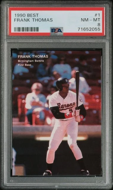 1990 Best Frank Thomas #1 card image