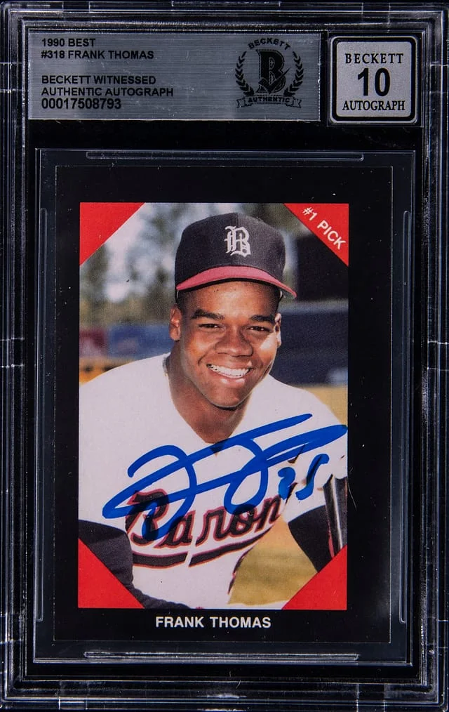 1990 Best Frank Thomas #318 card image