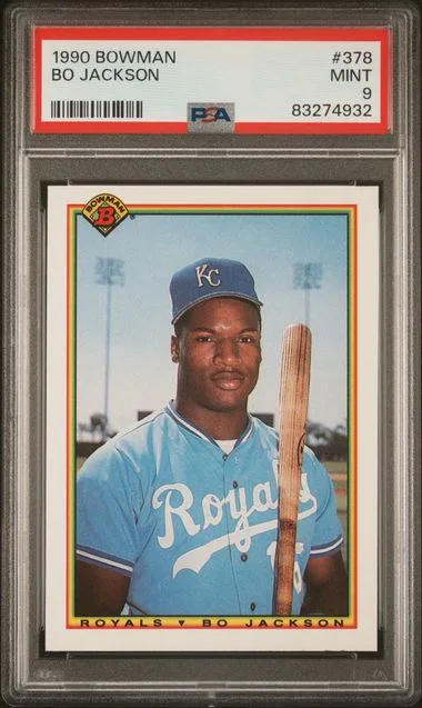 1990 Bowman Bo Jackson #378 card image