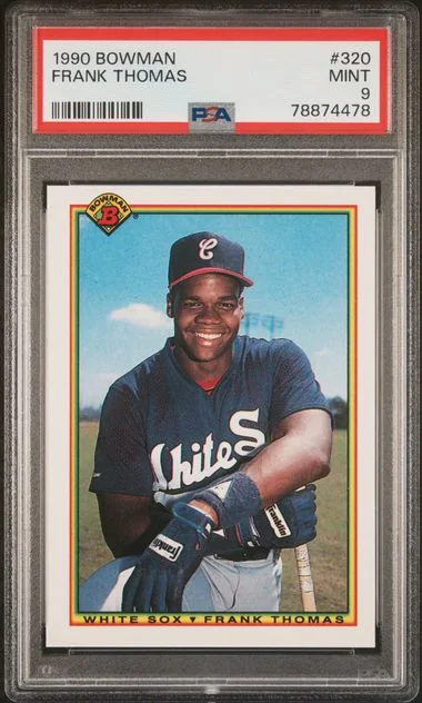 1990 Bowman Frank Thomas #320 card image