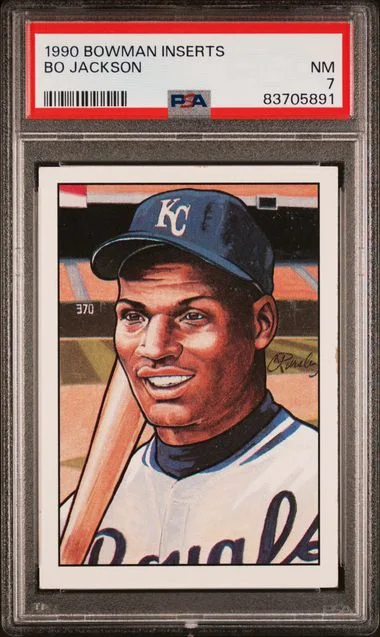 1990 Bowman Inserts Bo Jackson #no-number card image